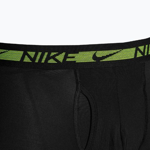 Чоловічі боксерські шорти Nike Dri-FIT Ultra Stretch Micro Trunk 3 пари чорний/фіолетовий/синій/червоний