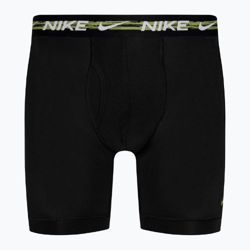 Чоловічі боксерські шорти Nike Dri-FIT Ultra-Stretch Micro Brief 3 пари лазерна фуксія/корт синій/чорний