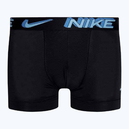 Чоловічі боксерські труси Nike Dri-Fit Essential Micro Trunk 3 пари стадіон зелений/рожевий підйом/чорний 3d