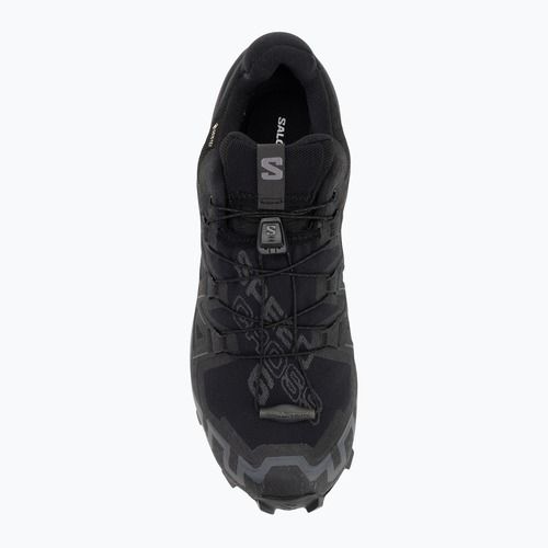 Жіночі бігові кросівки Salomon Speedcross 6 GTX чорний/чорний/фан