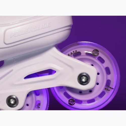 Дитячі роликові ковзани Powerslide Khaan NXT білі