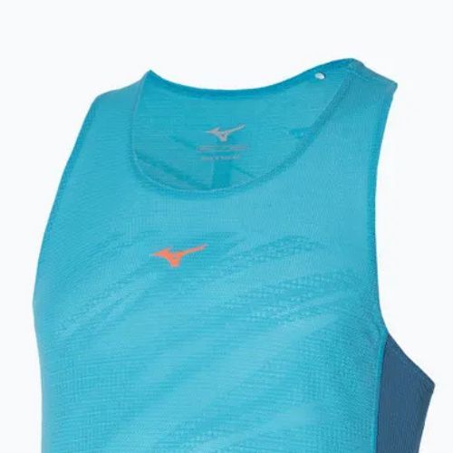 Чоловіча бігова майка Mizuno Aero Tank мауї синя