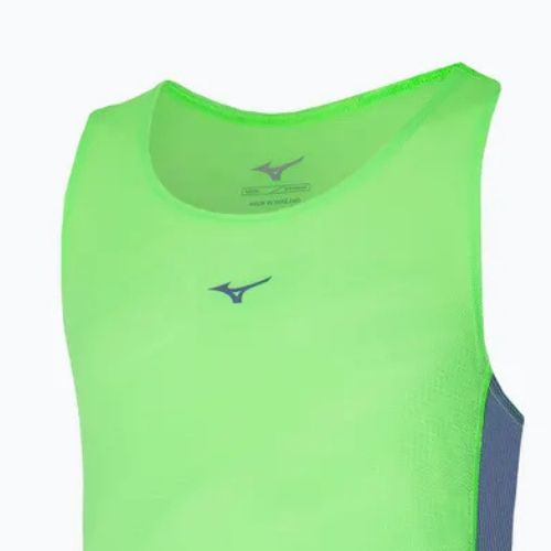 Чоловіча бігова майка Mizuno Aero Tank світло-зелена