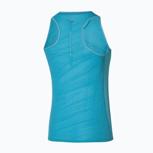 Жіноча бігова майка Mizuno Aero Tank мауї синя