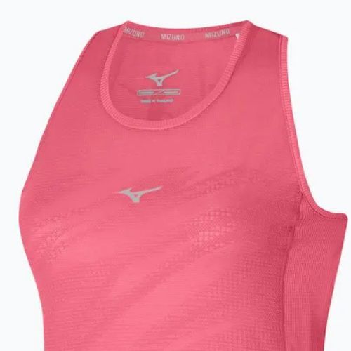 Жіноча бігова майка Mizuno Aero Tank кольору затонулого коралу