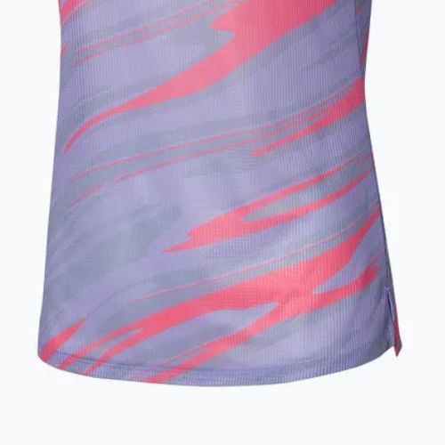 Жіноча бігова майка Mizuno DAF Graphic Tank пастельно-бузкова