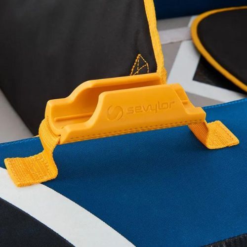 Синьо-чорна 3-місна надувна байдарка Sevylor Montreal