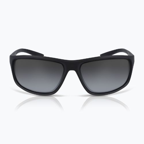 Чоловічі сонцезахисні окуляри Nike Adrenaline матові чорні/сірі з сріблястим дзеркалом