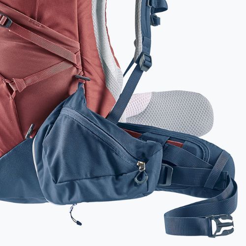 Жіночий трекінговий рюкзак deuter Aircontact X 70+15 SL redwood/blue