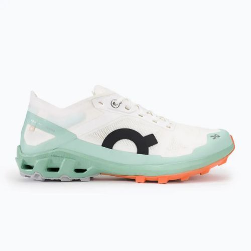 Жіночі кросівки для бігу на біговій доріжці On Cloudventure Peak 3 Undyed незабарвлені білі