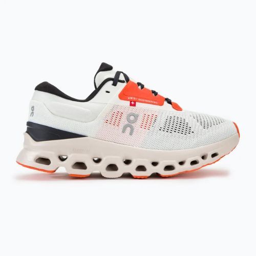 Жіночі кросівки для бігу On Cloudstratus 3 безбарвні білі/пісочні