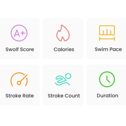 Окуляри для плавання Holoswim Smart чорні