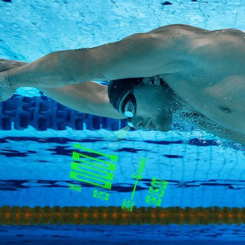 Окуляри для плавання Holoswim Smart чорні