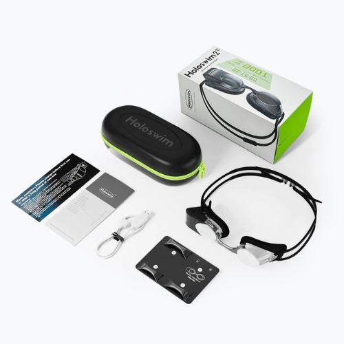 Окуляри для плавання Holoswim Smart чорні