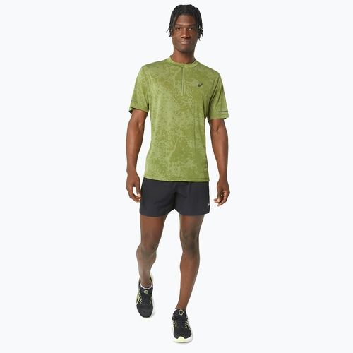 Чоловіча бігова сорочка ASICS Metarun Pattern 1/2 ZIP cactus від ASICS