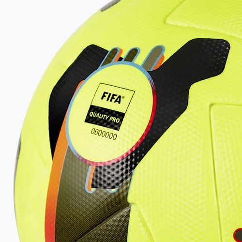 М'яч футбольний PUMA Orbita 1 TB FIFA Quality Pro lemon tonic/multicolor розмір 5