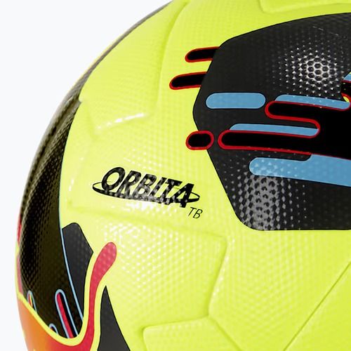 М'яч футбольний PUMA Orbita 1 TB FIFA Quality Pro lemon tonic/multicolor розмір 5