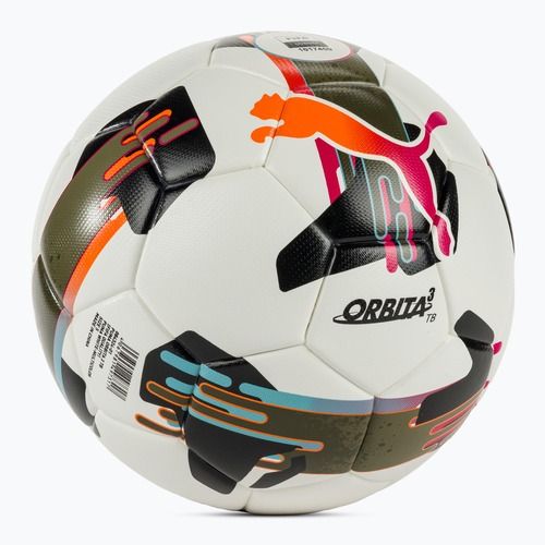 М'яч футбольний PUMA Orbita 3 TB FIFA Quality puma white/multicolor розмір 5