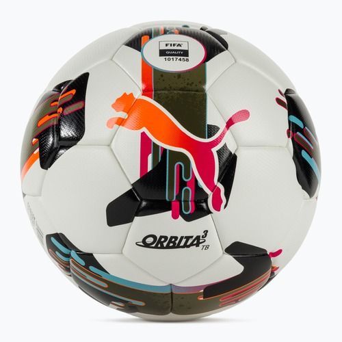 М'яч футбольний PUMA Orbita 3 TB FIFA Quality puma white/multicolor розмір 4