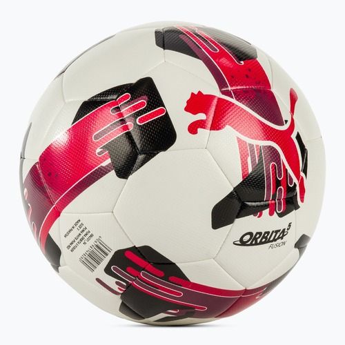 М'яч футбольний PUMA Orbita 5 Fusion puma white/puma red розмір 3