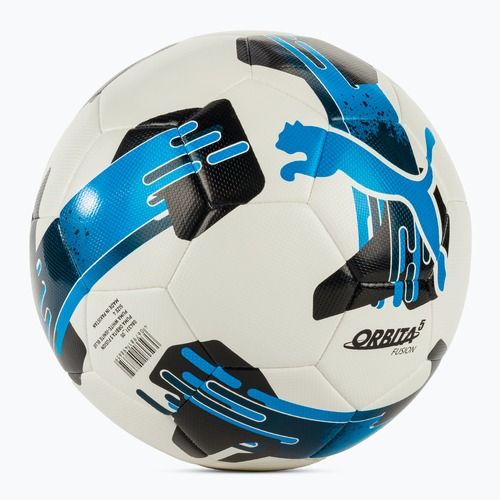 М'яч футбольний PUMA Orbita 5 Fusion puma white/ignite blue розмір 4