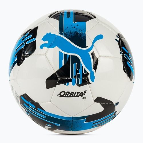 М'яч футбольний PUMA Orbita 6 MS puma white/ignite blue розмір 3