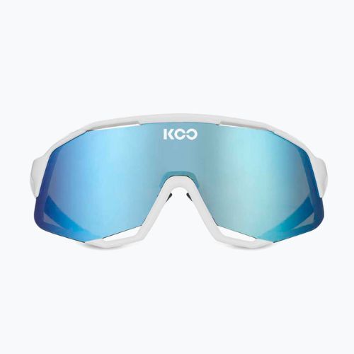 Окуляри сонцезахисні Koo Demos white/turquoise