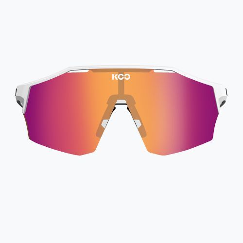 Окуляри сонцезахисні Koo Alibi white matt/photochromic fuchsia