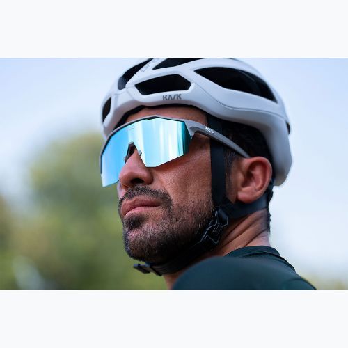 Окуляри сонцезахисні Koo Alibi grey matt/turquoise mirror