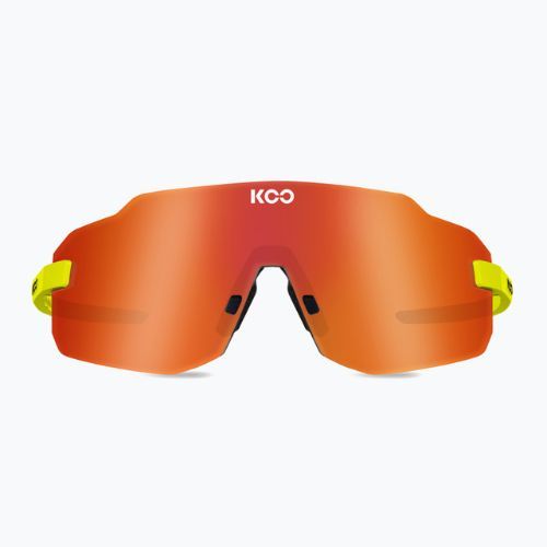 Окуляри сонцезахисні Koo САПernova yellow fluo/red mirror
