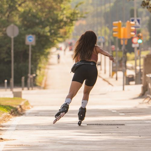 Жіночі роликові ковзани Powerslide Radon 90 бронза