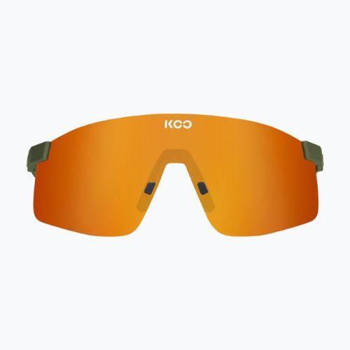 Окуляри сонцезахисні Koo Nova olive green matt/orange mirror