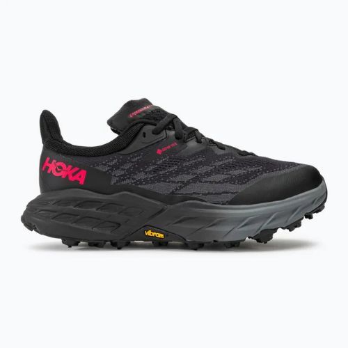 Кросівки для бігу жіночі HOKA Speedgoat 5 GTX Spike black/black