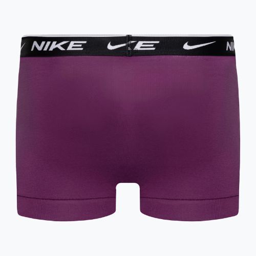 Чоловічі труси-боксери Nike Everyday Cotton Stretch Trunk 3 пари зелений/фіолетовий/синій