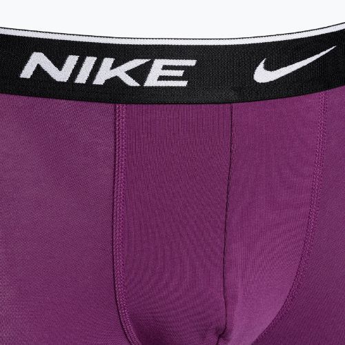 Чоловічі труси-боксери Nike Everyday Cotton Stretch Trunk 3 пари зелений/фіолетовий/синій