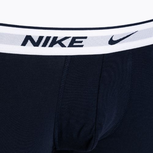 Чоловічі труси-боксери Nike Everyday Cotton Stretch Trunk 3 пари сині/помаранчеві/червоні