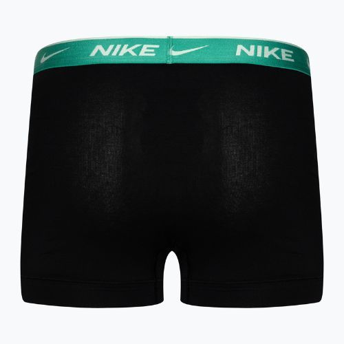 Чоловічі труси-боксери Nike Everyday Cotton Stretch Trunk 3 пари сині/бірюзові/рожеві