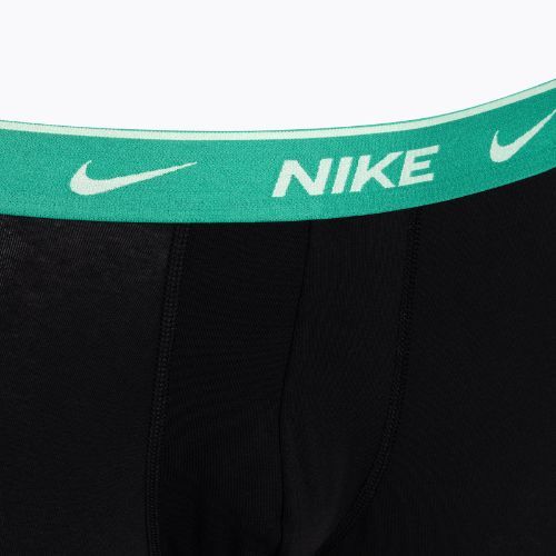 Чоловічі труси-боксери Nike Everyday Cotton Stretch Trunk 3 пари сині/бірюзові/рожеві