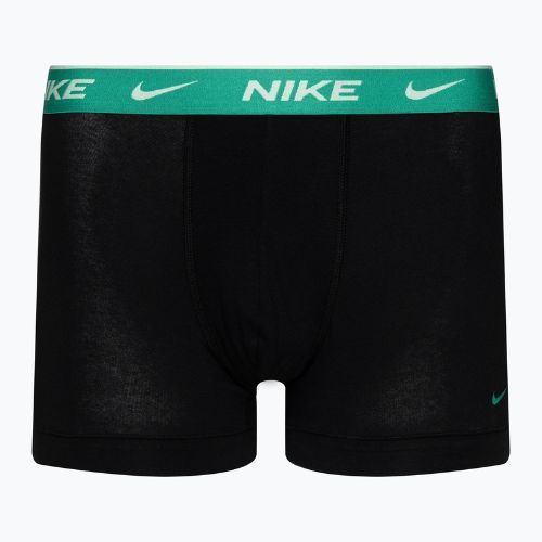 Чоловічі труси-боксери Nike Everyday Cotton Stretch Trunk 3 пари сині/бірюзові/рожеві