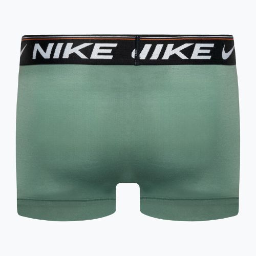 Чоловічі боксерські труси Nike Dri-FIT Ultra Comfort Trunk 3 пари бірюзовий/чорний/помаранчевий