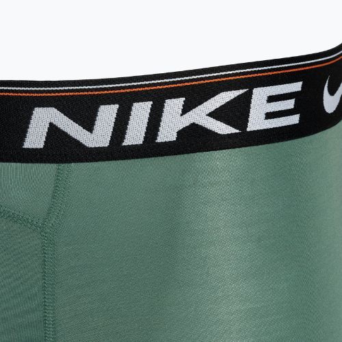 Чоловічі боксерські труси Nike Dri-FIT Ultra Comfort Trunk 3 пари бірюзовий/чорний/помаранчевий