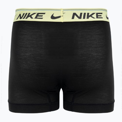 Чоловічі труси-боксери Nike Dri-FIT Ultra Comfort Brief Boxers 3 пари чорний/жовтий/фуксія