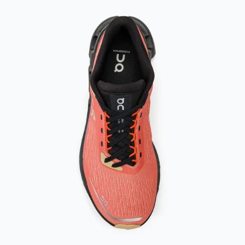 Кросівки для бігу жіночі On Cloudspark flame/black