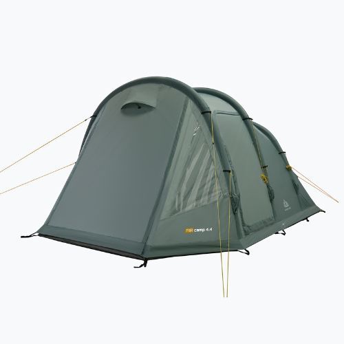 Надувна кемпінгова палатка на 4 особи KADVA AIRcamp 4.4 зелена