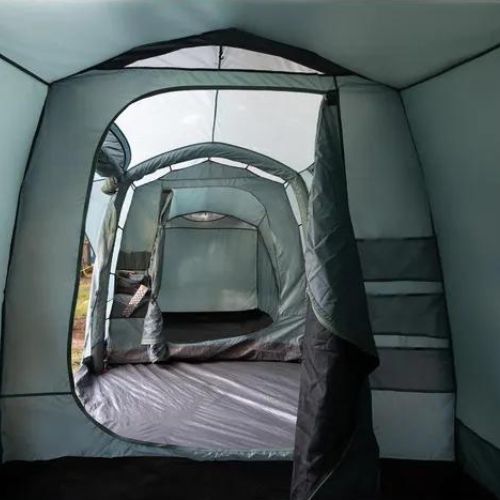 Надувна кемпінгова палатка на 6 осіб KADVA AIRcamp 6.33 зелена