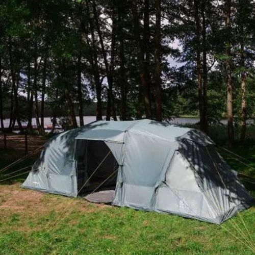Надувна кемпінгова палатка на 6 осіб KADVA AIRcamp 6.33 зелена