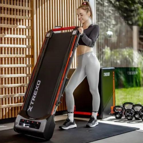 Бігова доріжка електрична XTREXO Walking Pad W150 чорний