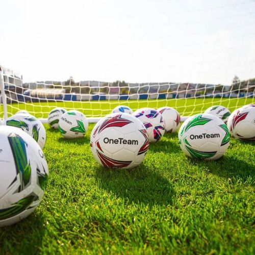 М'яч футбольний OneTeam MS Basic зелений розмір 4