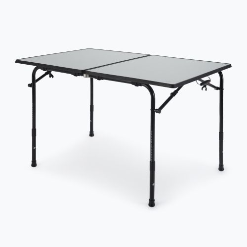 Складаний туристичний стіл KADVA CAMPtable великий для 4-6 осіб сірий