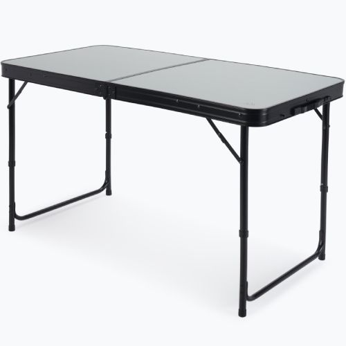 Складаний туристичний стіл + стільці KADVA CAMPtable комплект для 4-6 осіб сірий
